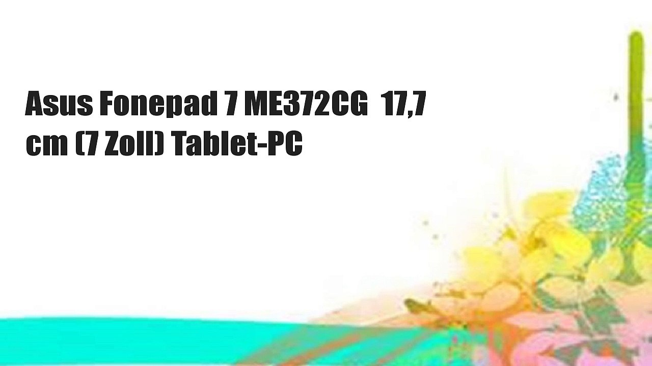 Asus Fonepad 7 ME372CG  17,7 cm (7 Zoll) Tablet-PC