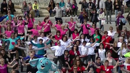 Flashmob à Montpellier le 28 mars 2015