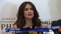 Actress Salma Hayek in Beirut to promote new film 