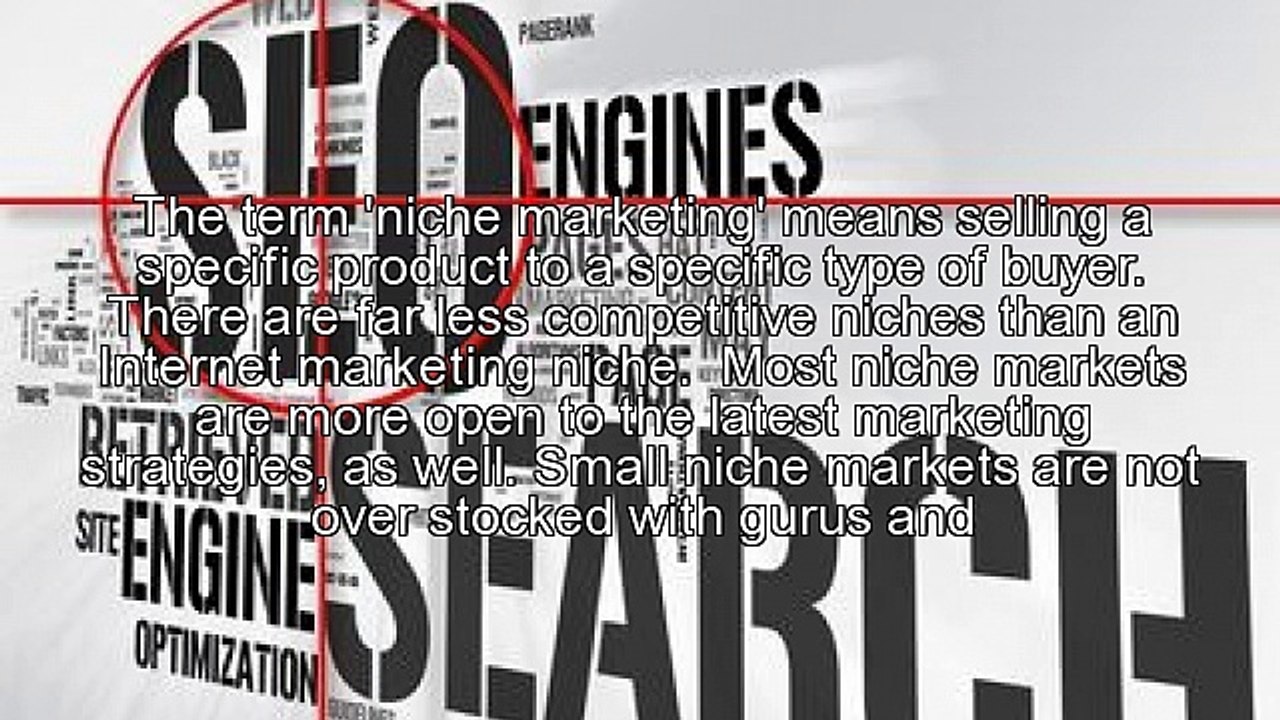 Niche Marketing vs. Internet Marketing Niche