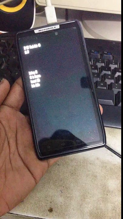 fastboot low battery Fix for Motorola droid razr