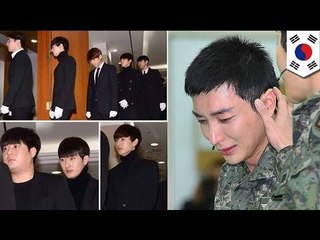 Super Junior, dumalo sa libing ng pamilya ni Leeteuk