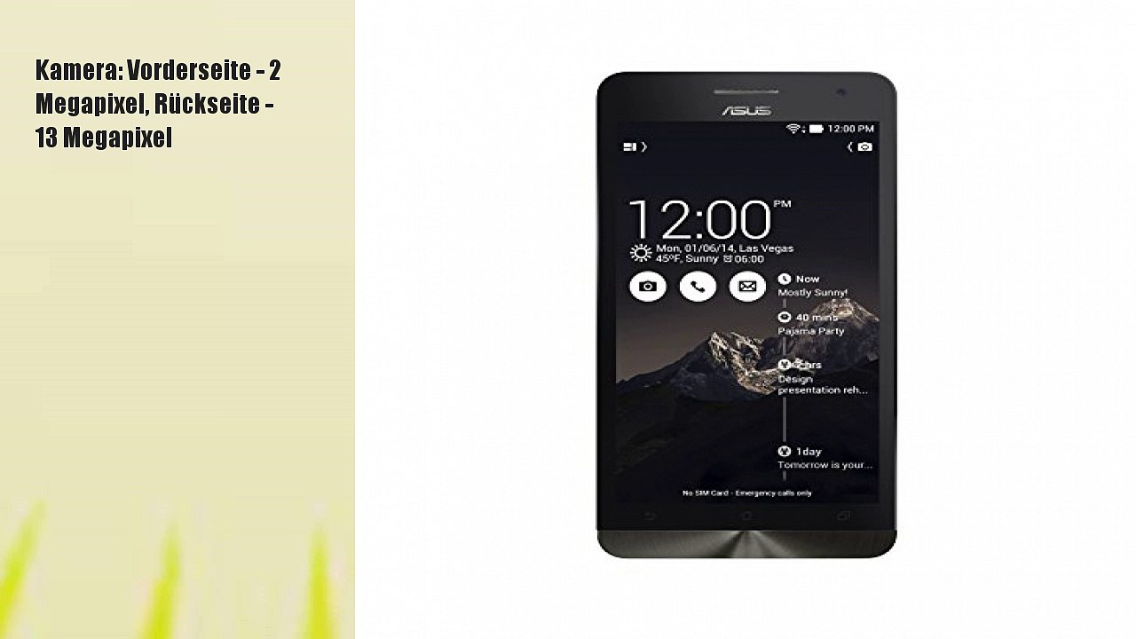 Asus ZenFone6 A600CG-2A319GER Smartphone (Intel Atom