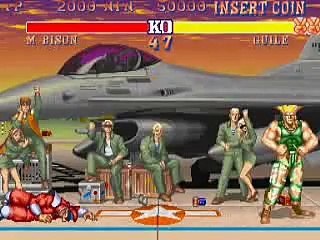 Street Fighter II` Championship Edition Game Over