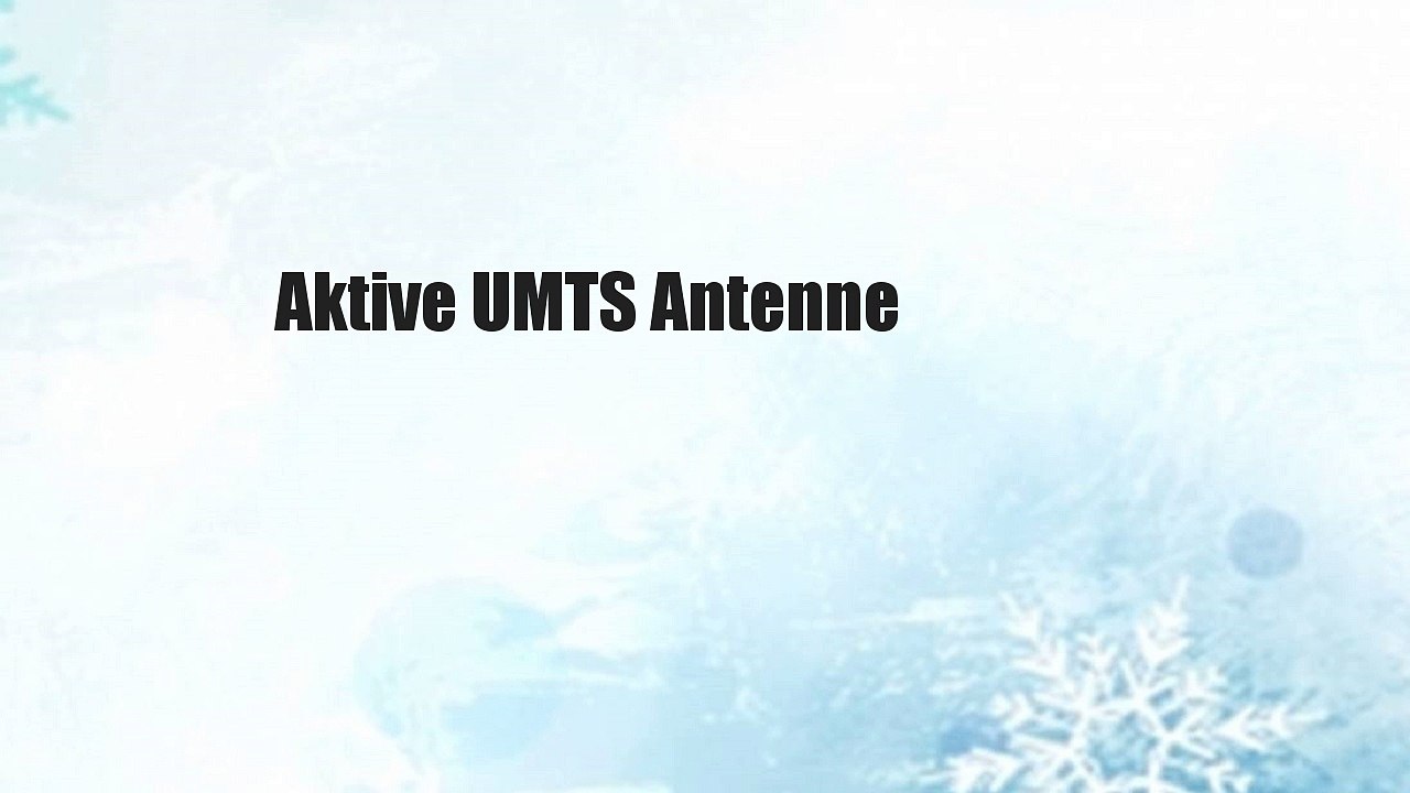 Aktive UMTS Antenne