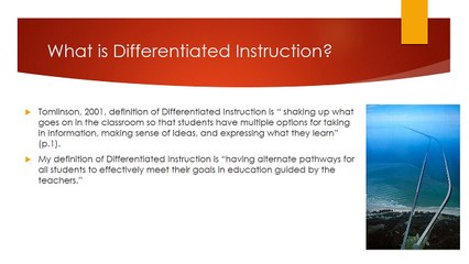 ED 512 Differentiated Instruction PowerPoint