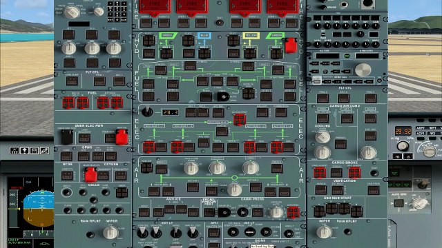 Microsoft Flight Simulator X: Airbus A380 test run with FMGC demo