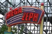 Mega Zeph Wooden Roller Coaster off ride POV Six Flags New Orleans Jazzland