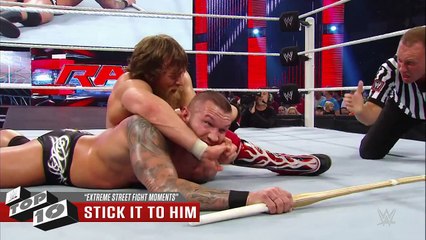 Extreme Street Fight Moments- WWE Top 10, April 25, 2015