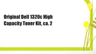 Original Dell 1320c High Capacity Toner Kit, ca. 2