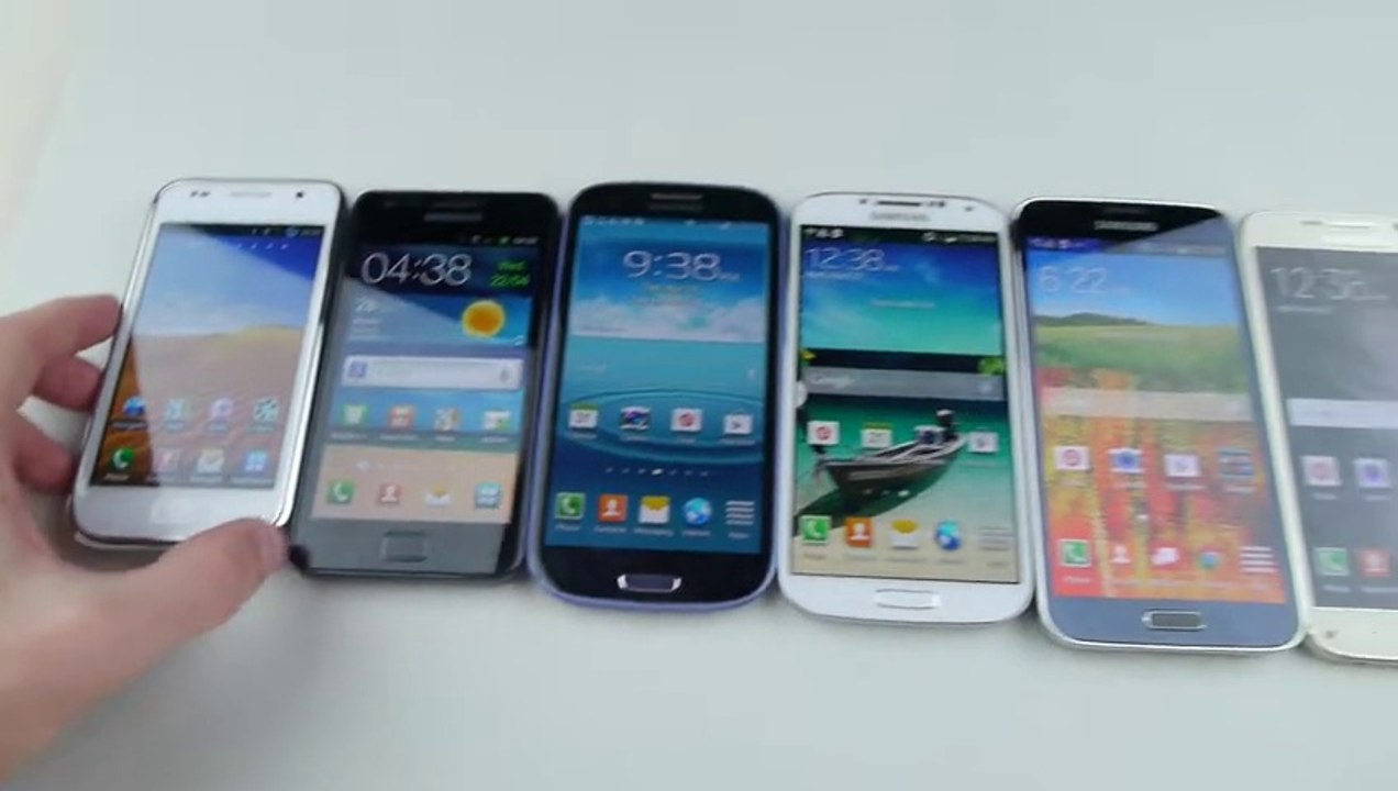 Samsung Galaxy S6 vs S5 vs S4 vs S3 vs S2 vs S1 Drop Test!