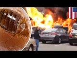 Mężczyzna puszcza samochód z dymem podczas próby pozbycia się pluskiew