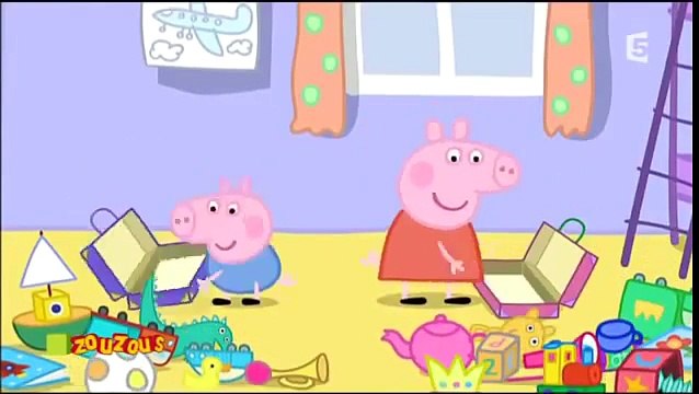 Peppa Pig en français Le départ en vacances Dessins animés en francais pour