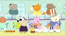 Peppa Pig en français   Le cours de gymnastique   Dessins animés en francais pou