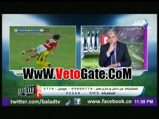 متصل يسب نادى الزمالك وشوبير يعتذر على الهواء