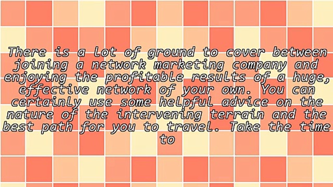 Simple Tips To Network Marketing Success