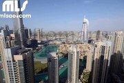 1 bedroom apartment with full Fountain and Burj Khalifa view - mlsae.com