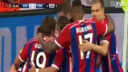 اهداف مباراة بايرن ميونخ بورتو 6-1 [2015-04-21]