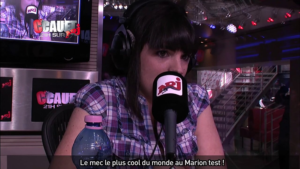 Le mec le plus cool du monde au Marion test ! - C'Cauet sur NRJ