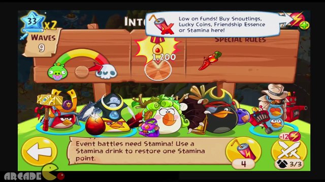 Angry Birds Epic: Angry Birds Vs RED BOSS Dragon Puzzle & Dragon Crossover