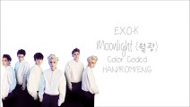 EXO-K - Moonlight (  ) (Color Coded HangulRomEng Lyrics)