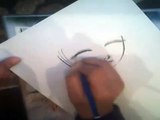 o0art0o ANIME tutorial How Can u Draw Anime girl face using pencil & paperرسم انمي ارت