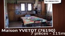 A vendre - YVETOT (76190) - 7 pièces - 115m²