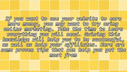 Use Internet Marketing To The Fullest With These Ideas