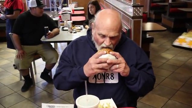 Man Wrongfully Imprisoned For 36 Years Eats His First Bacon Cheeseburger