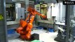 Svia FeedLine at Husqvarna AB with ABB IRB 4400 Robot tending Chiron CNC