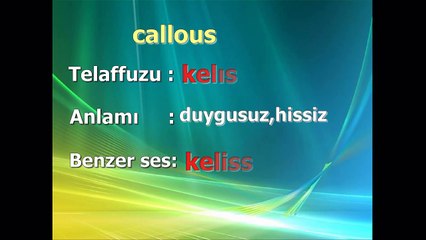 KPDS,YDS,TOEFL SINAVI KELİMELERİ İÇİN SÜPER BİR YÖNTEM