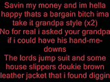 Macklemore - Thrift Shop Ft. Wanz Lyrics On Screen