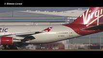 Virgin Boeing 747-400  HD 720P video.