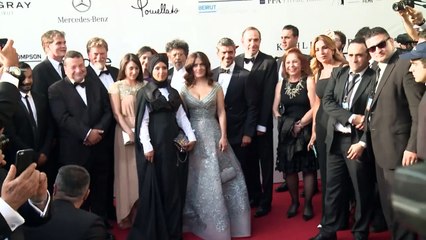 Salma Hayek lança'O Profeta' no Líbano