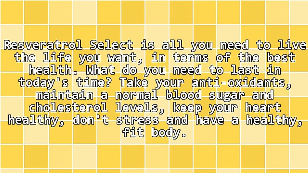 Zero Risk Simple Way To Have Resveratrol Select