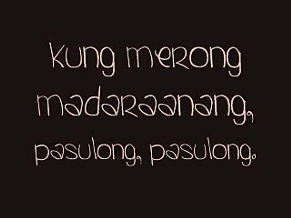 Kung Wala Ka by Hale lyrics! ;D