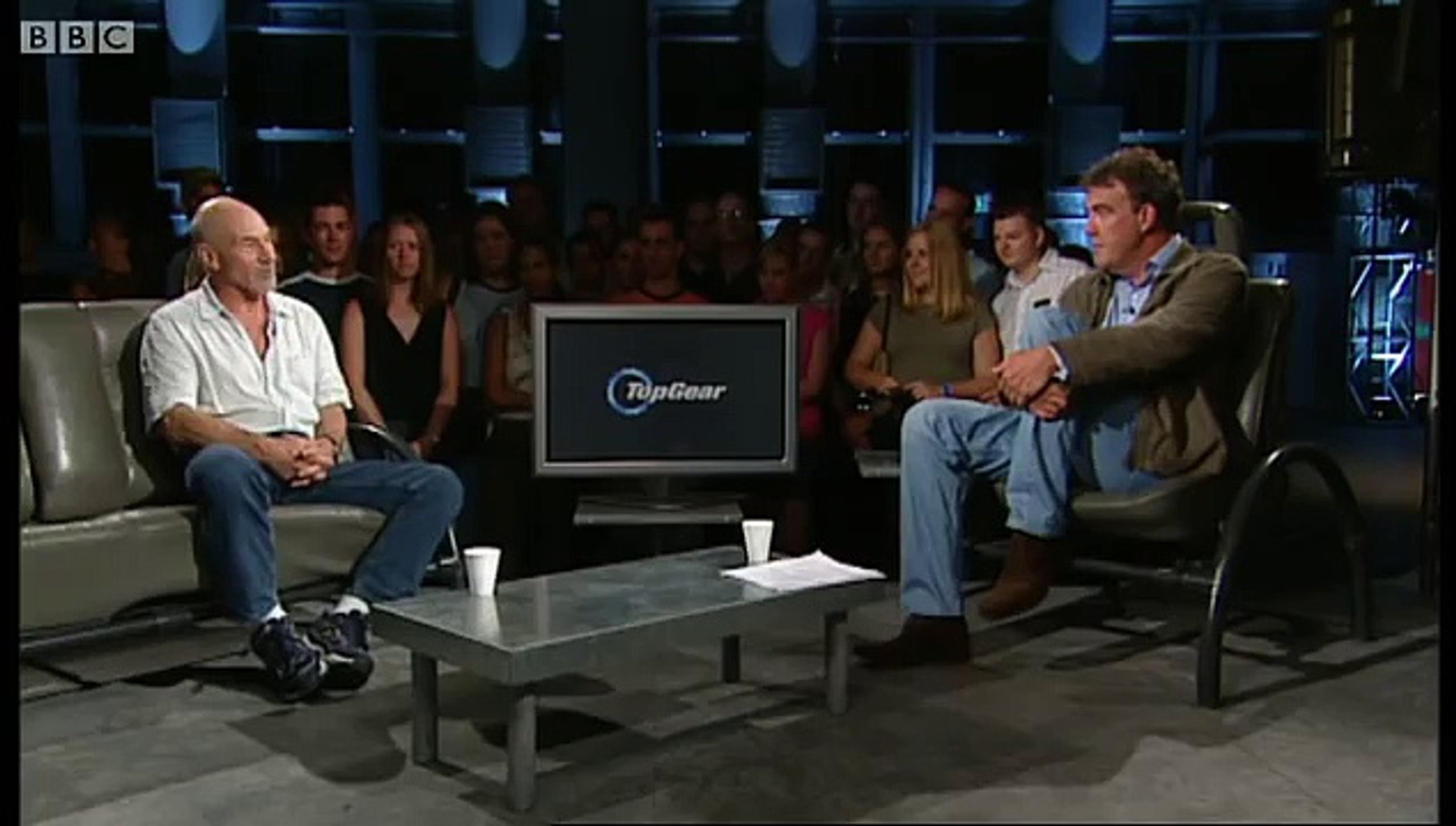 Patrick Stewart interview and lap Top Gear - BBC video Dailymotion