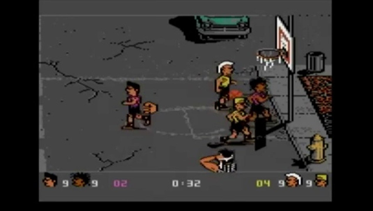 LET'S PLAY BASKETBRAWL ON ATARI 7800 GAME REVIEW