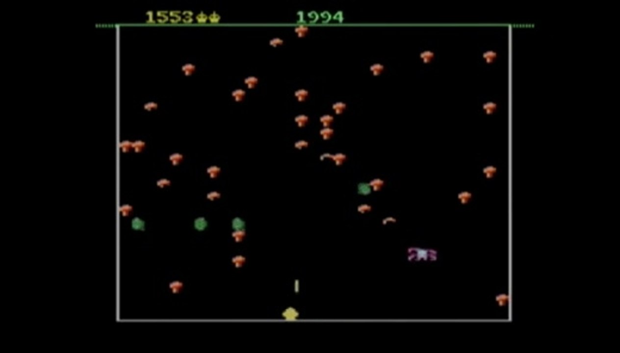 LET'S PLAY CENTIPEDE FOR ATARI 7800 GAME REVIEW
