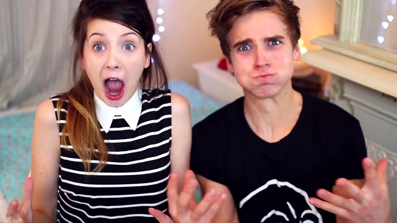 My Brother Does My Makeup (Take 2) | Zoella