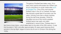 William Lao | A brief history of Chelsea FC