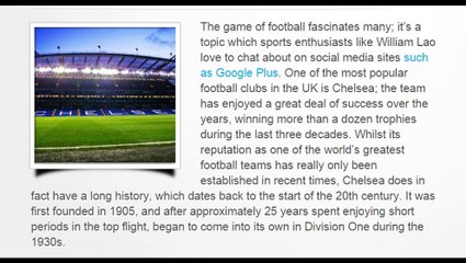 William Lao | A brief history of Chelsea FC
