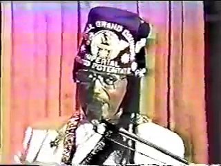 (1 of 7) Dr. Khalid Muhammad addressing black Freemasons