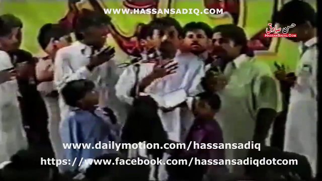 Historic Shab Bedari 1995 (9/19) - Hasan Sadiq - Aye Alamdar e Wafa Bazu Katane Wale