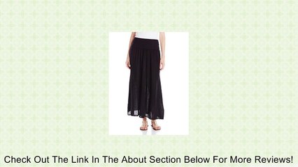 Three Dots Women's Double Gauze Maxi Skirt with Side Slit Review