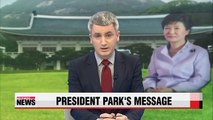 President Park expresses regret over PM Lee's resignation