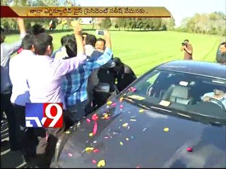 Telugu NRIs wishes to TANA vice president Satish Vemana