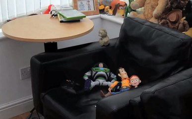 Teddy Comes to Life in the Sitting Room