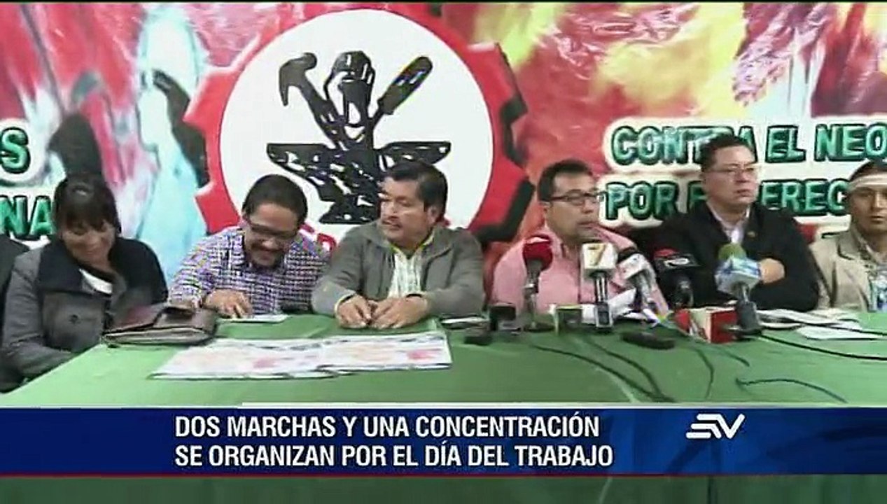Primero de Mayo: Dos marchas y una concentració...