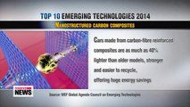 World Economic Forum names top 10 emerging technologies of 2014